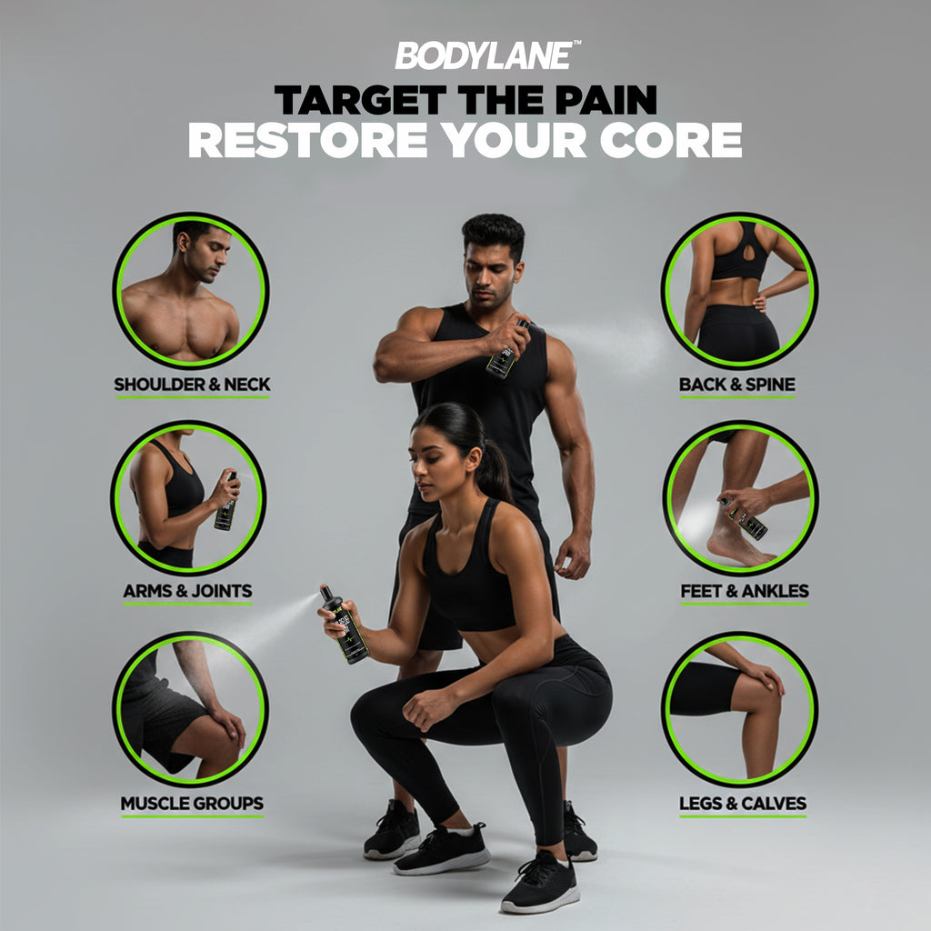 Bodylane Performance Pain Relief Spray – Rapid Muscle Recovery & Joint Soothing (100ml)