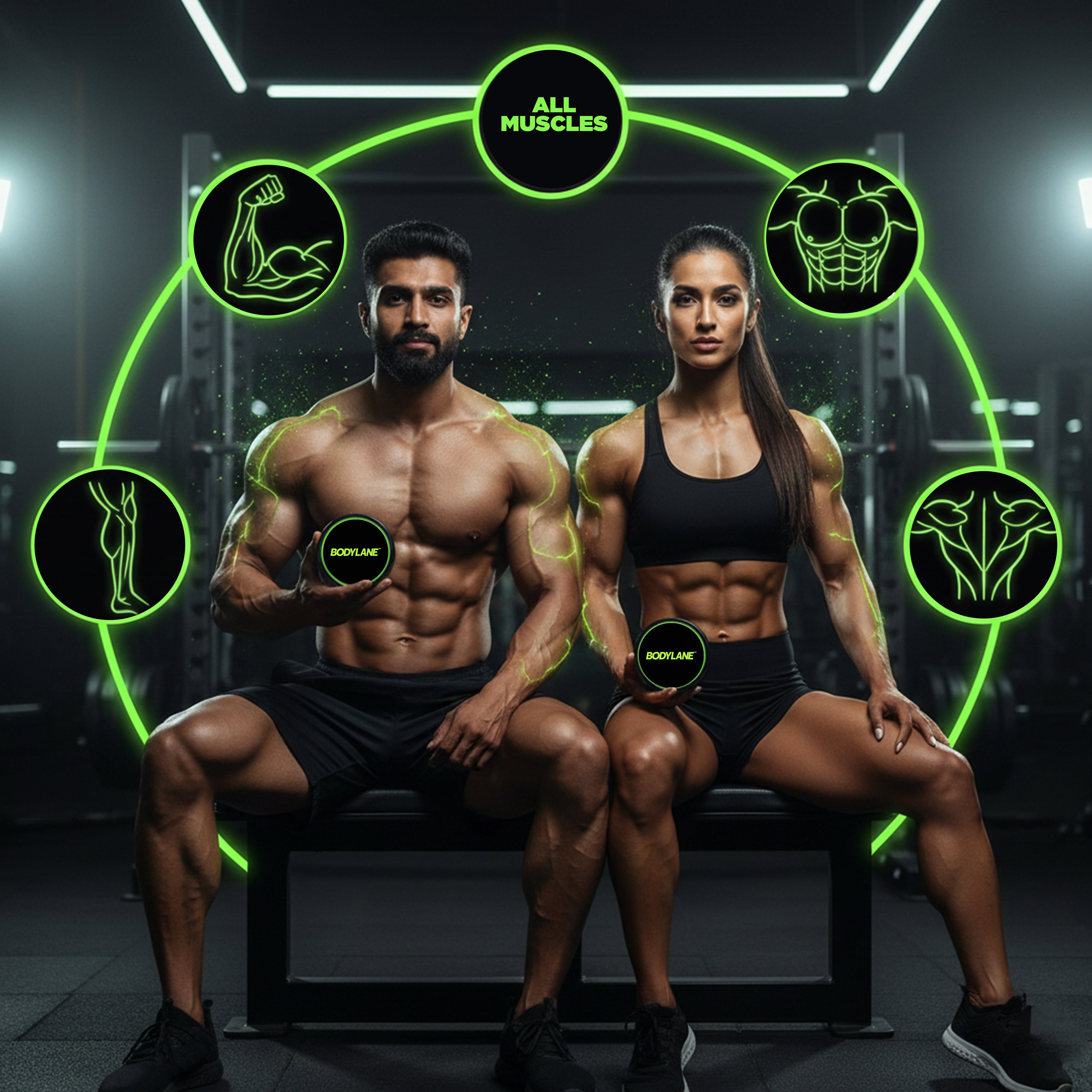 Bodylane Performance Pre-Workout Gel – Athletic Primer for Instant Muscle Activation (100g)