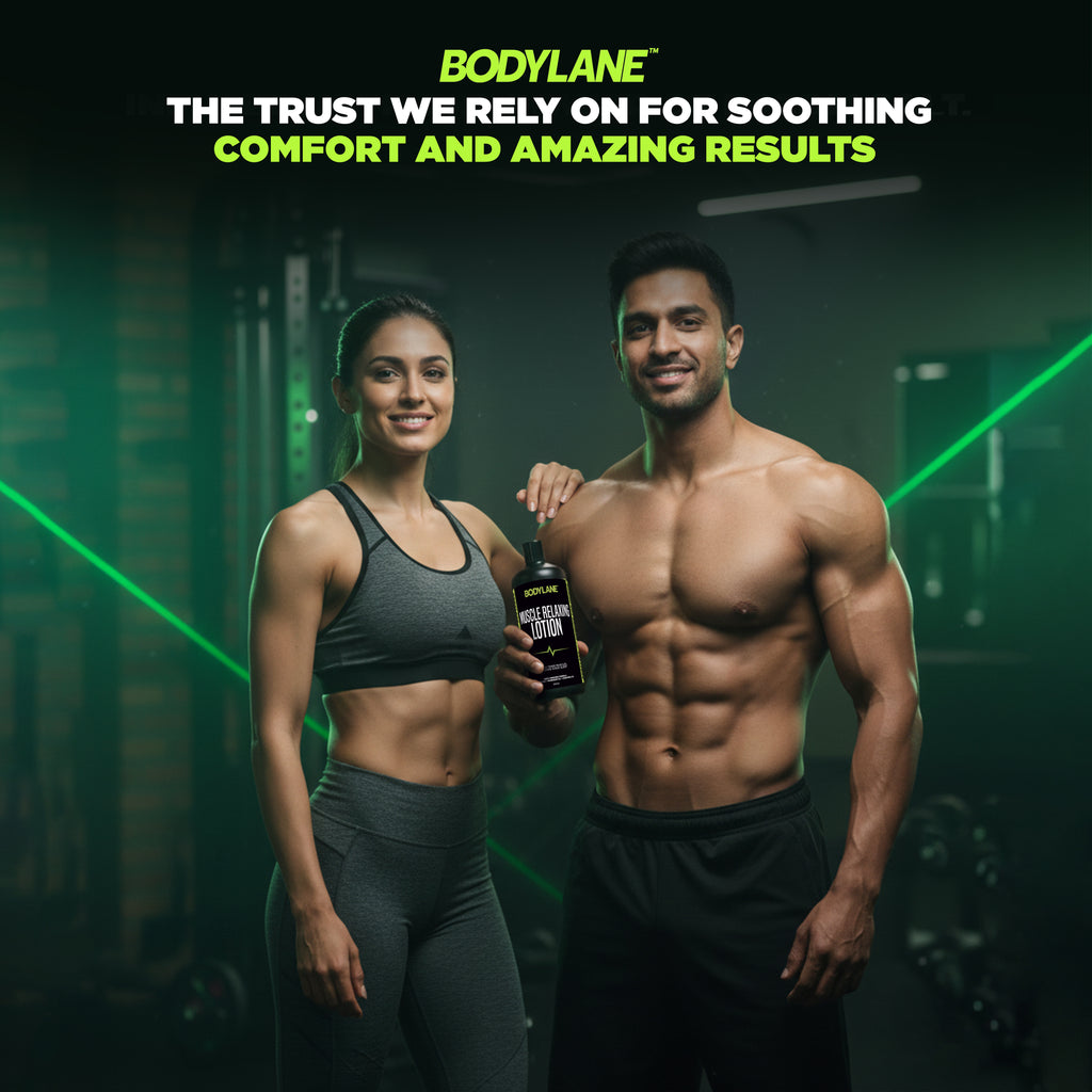 Bodylane Performance Muscle Relaxing Lotion – Deep Recovery & Sleep Support with Magnesium & Epsom Salt (200ml)