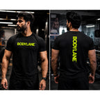 BODYLANE HIGH-PERFORMANCE POLYESTER GYM T-SHIRT