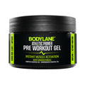 Bodylane Athletic Primer Pre Workout Gel container on a white background
