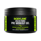 Bodylane Athletic Primer Pre Workout Gel container on a white background