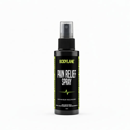 Bodylane Pain Relief Spray for Targeted Lower Back Pain and Spine Care after Workouts