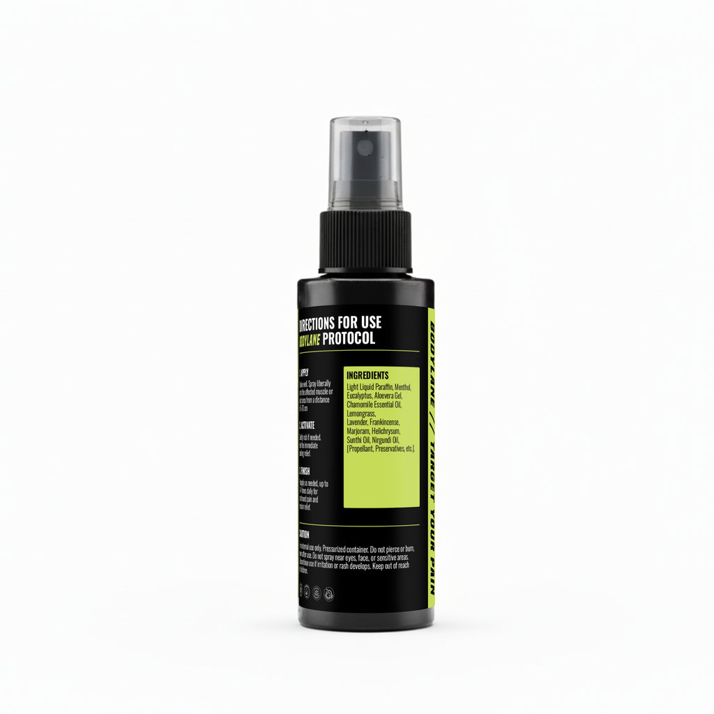 Bodylane Rapid Relief Spray for Wrist Pain and Muscle Recovery for Athletes