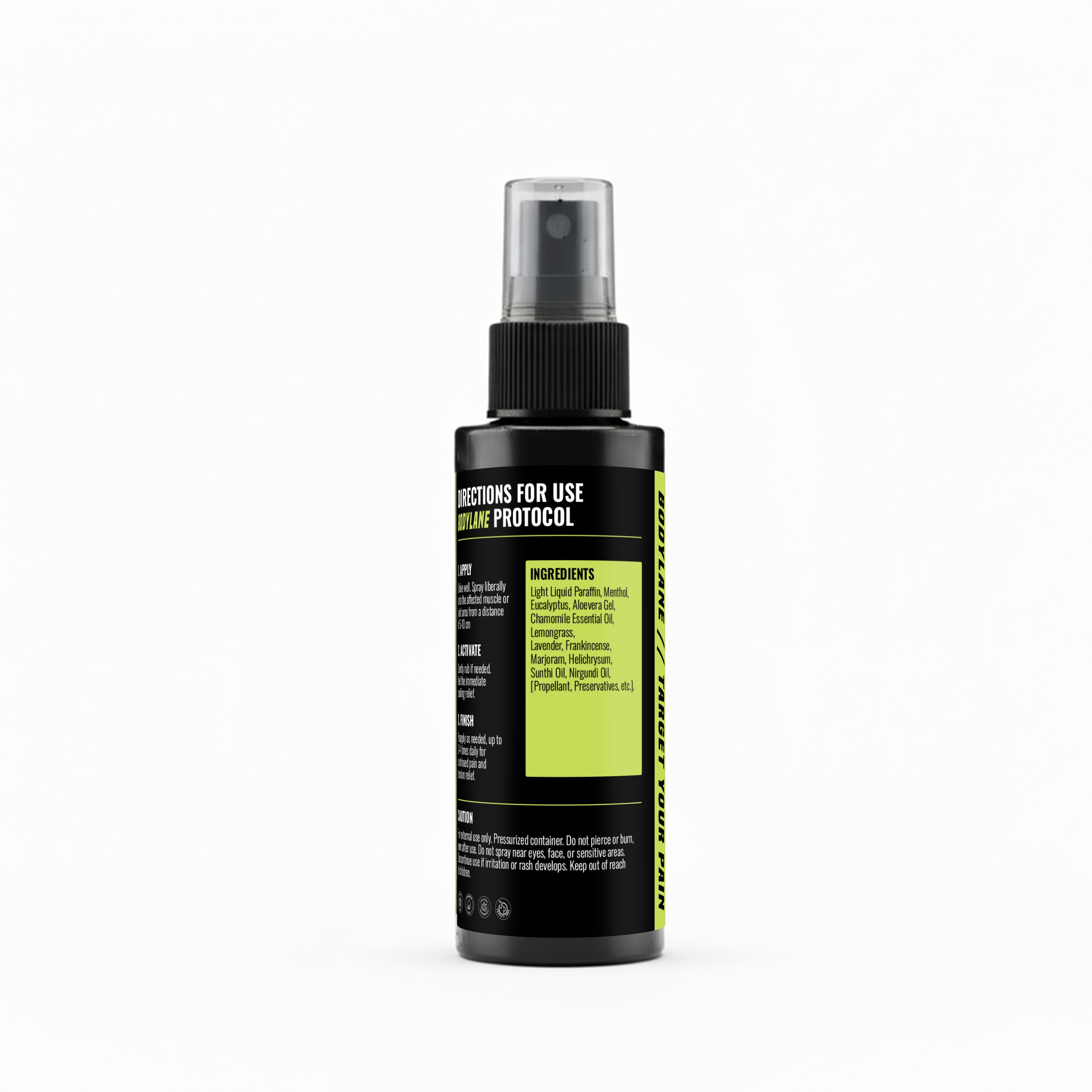 Bodylane Rapid Relief Spray for Wrist Pain and Muscle Recovery for Athletes