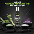 Bodylane Performance Spray for Rapid Relief from Arm and Lower Back Strain in Gym