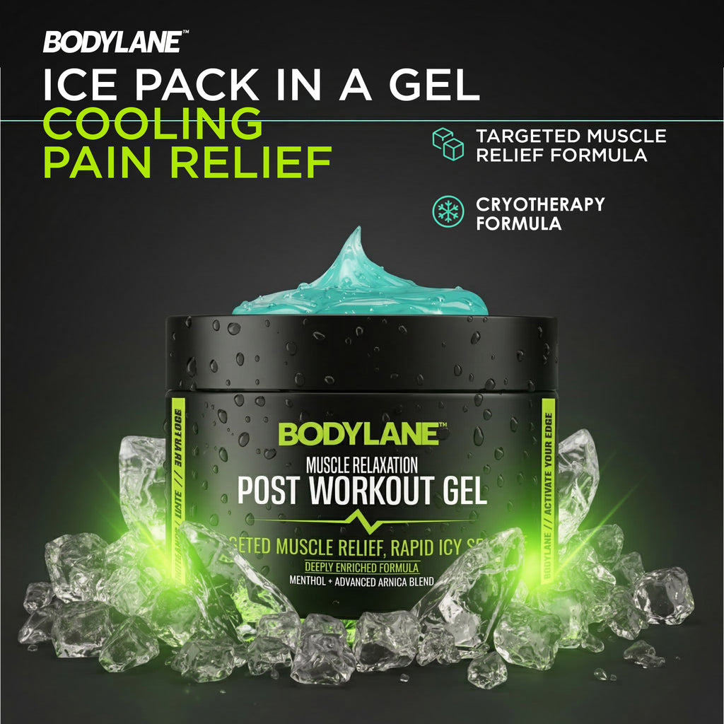 Best Natural Ingredients for Bodylane Post Workout Gel including Menthol and Advanced Arnica Blend