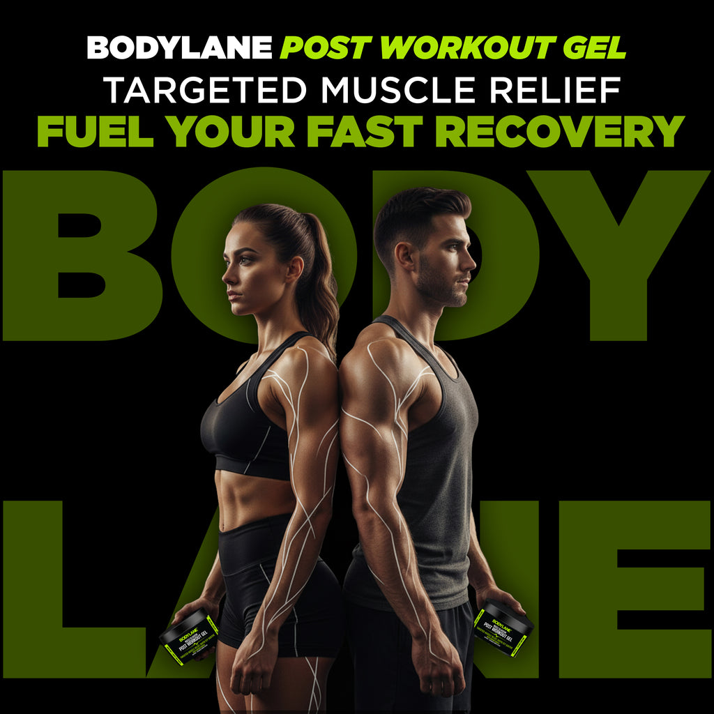 Bodylane Targeted Muscle Relief Gel for Fast Recovery after Intense Gym Sessions