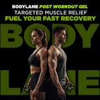 Bodylane Targeted Muscle Relief Gel for Fast Recovery after Intense Gym Sessions