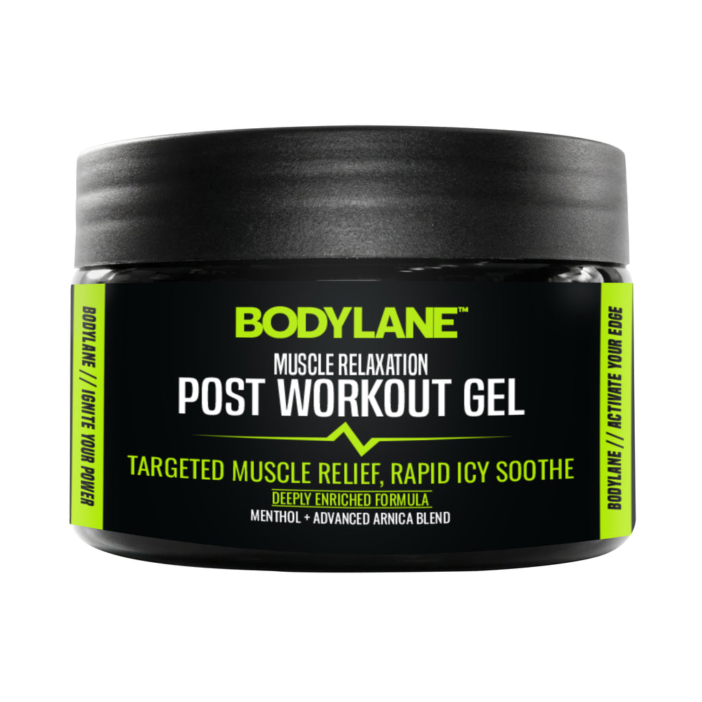 Bodylane Muscle Relaxation Post Workout Gel for Targeted Relief and Rapid Icy Soothe