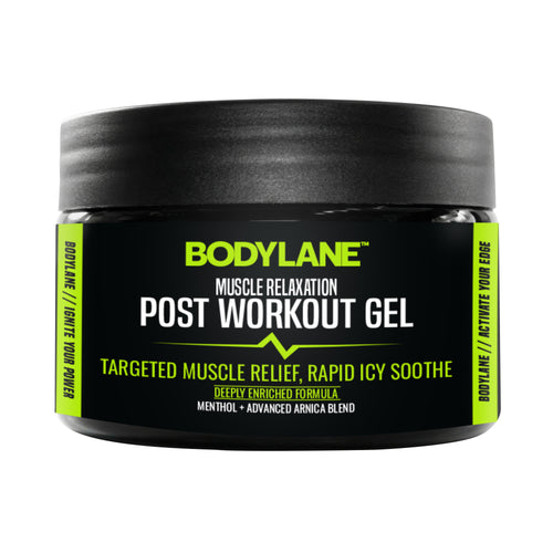 Bodylane Muscle Relaxation Post Workout Gel for Targeted Relief and Rapid Icy Soothe