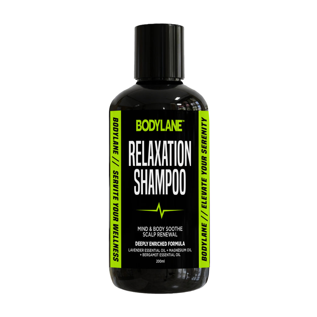 Bodylane Relaxation Shampoo for mind and body soothe with Lavender and Magnesium Oil