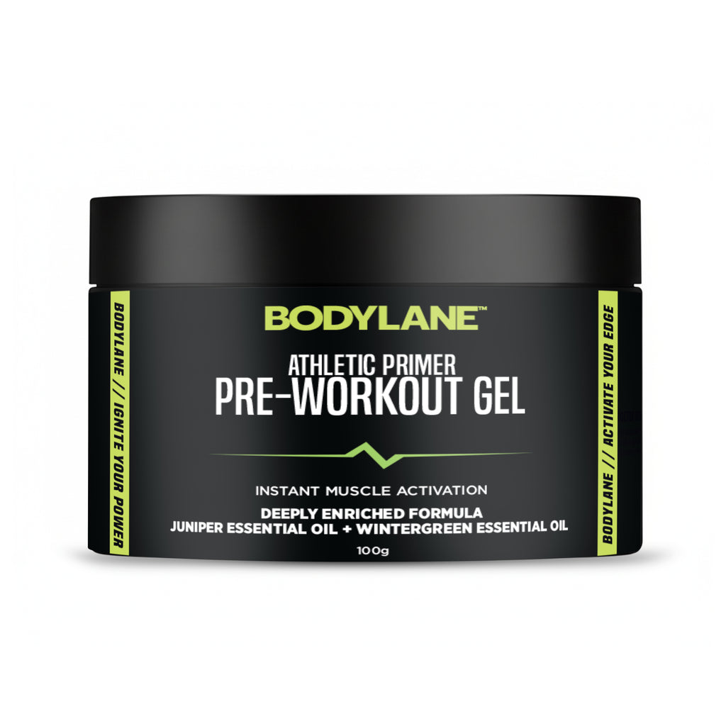 Bodylane Performance Pre-Workout Gel – Athletic Primer for Instant Muscle Activation (100g)