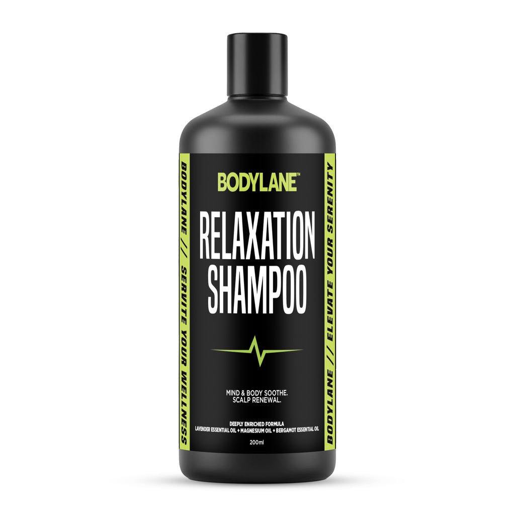 Bodylane Performance Relaxation Shampoo – Mind & Body Soothe with Lavender & Bergamot (200ml)