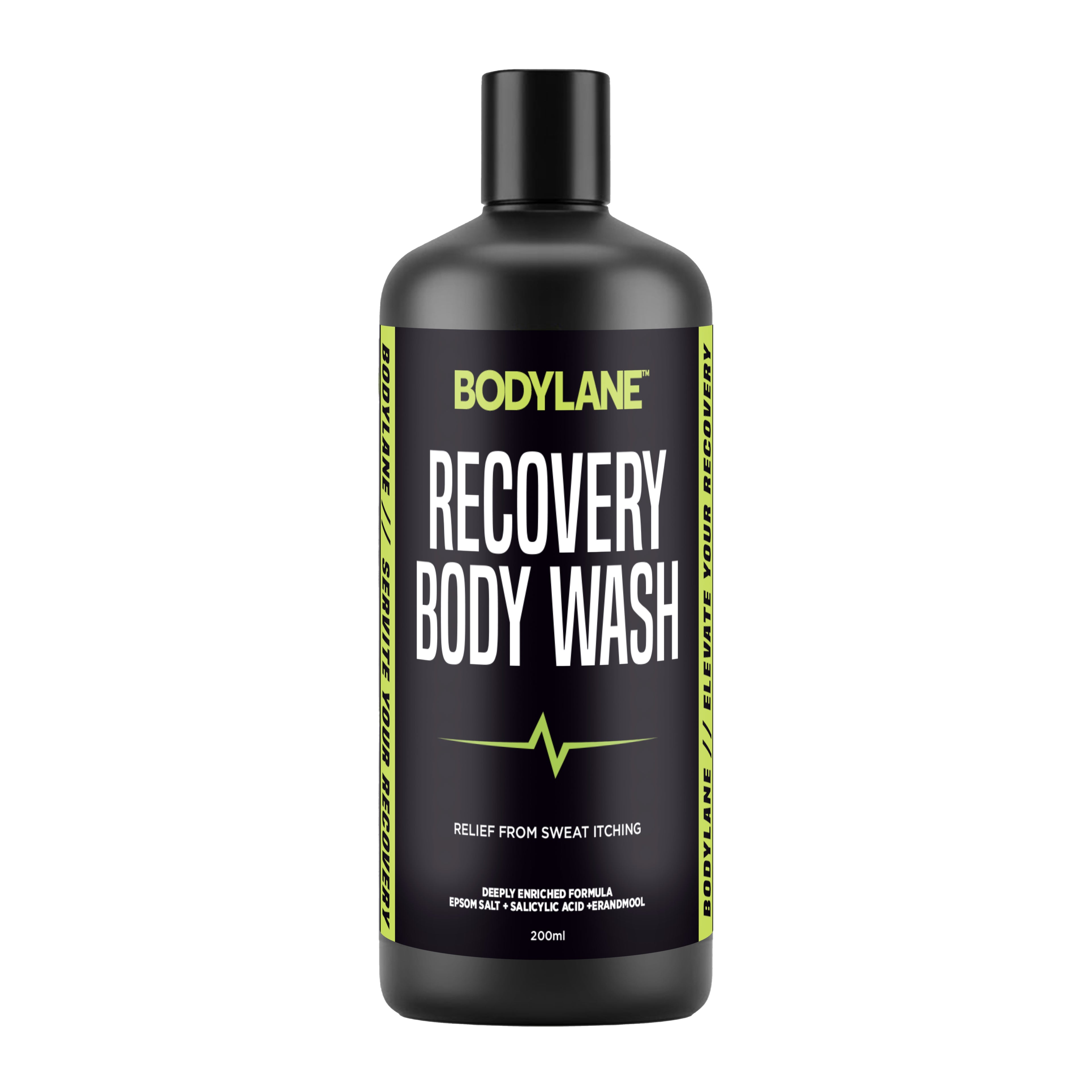 Bodylane Performance Recovery Body Wash – Post-Workout Muscle Soothe & Sweat Itch Relief (200ml)