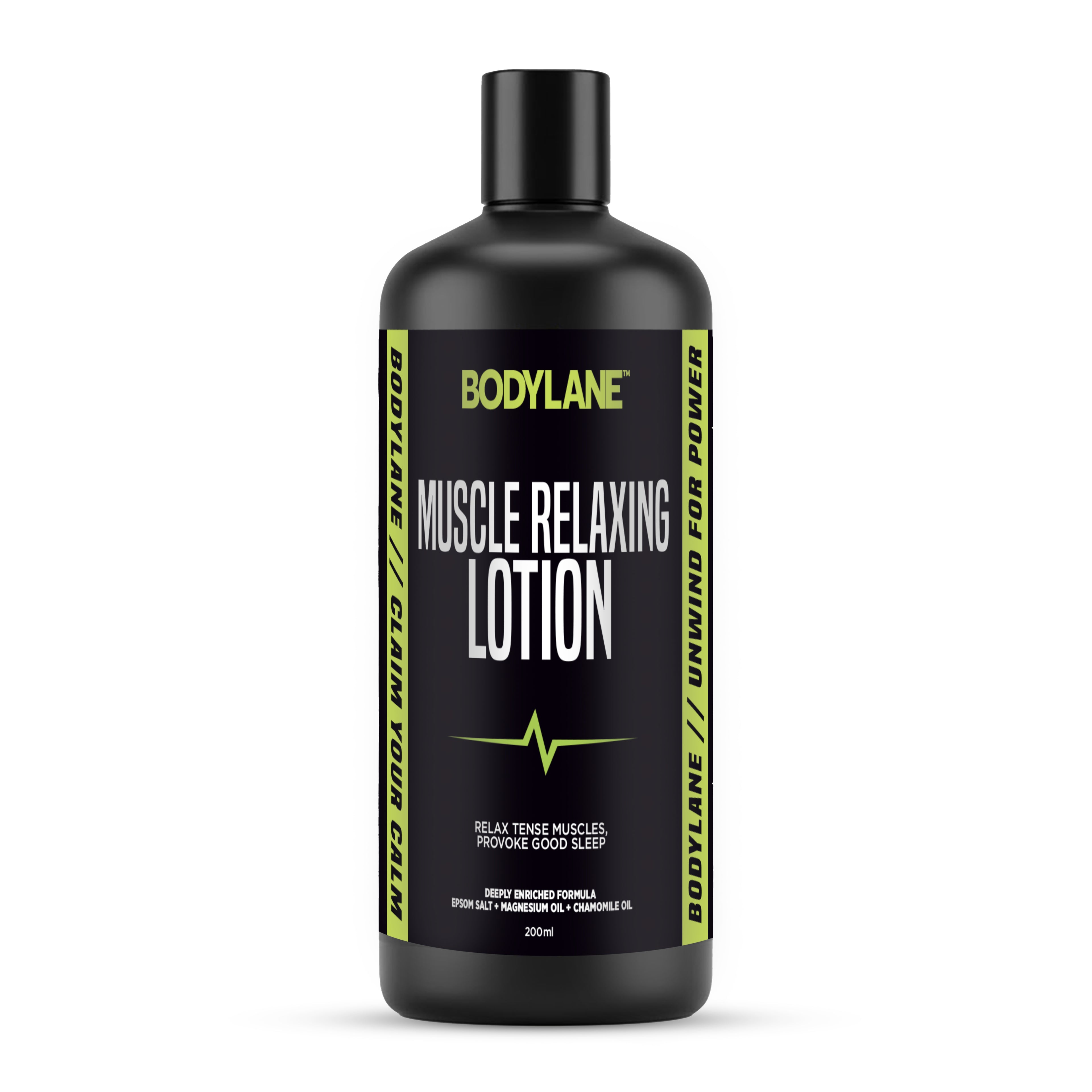 Bodylane Performance Muscle Relaxing Lotion – Deep Recovery & Sleep Support with Magnesium & Epsom Salt (200ml)