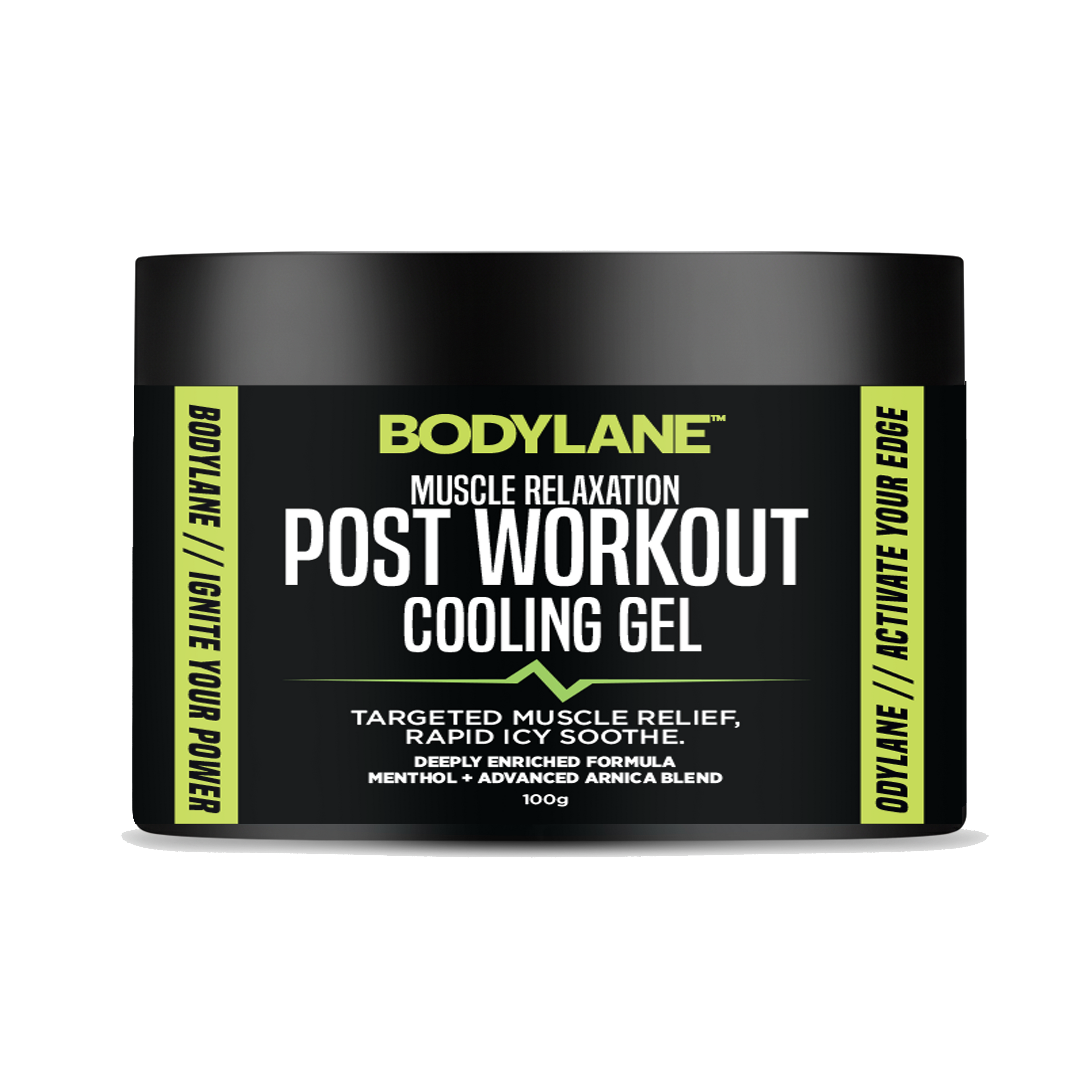 Bodylane Performance Post-Workout Cooling Gel – Targeted Muscle Relief & Rapid Icy Soothe (100g)